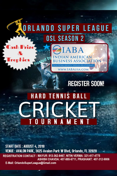IABA Orlando Super League 2- Cricket
