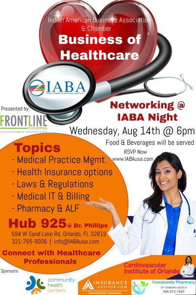 Business of Healthcare @ IABA Networking Night