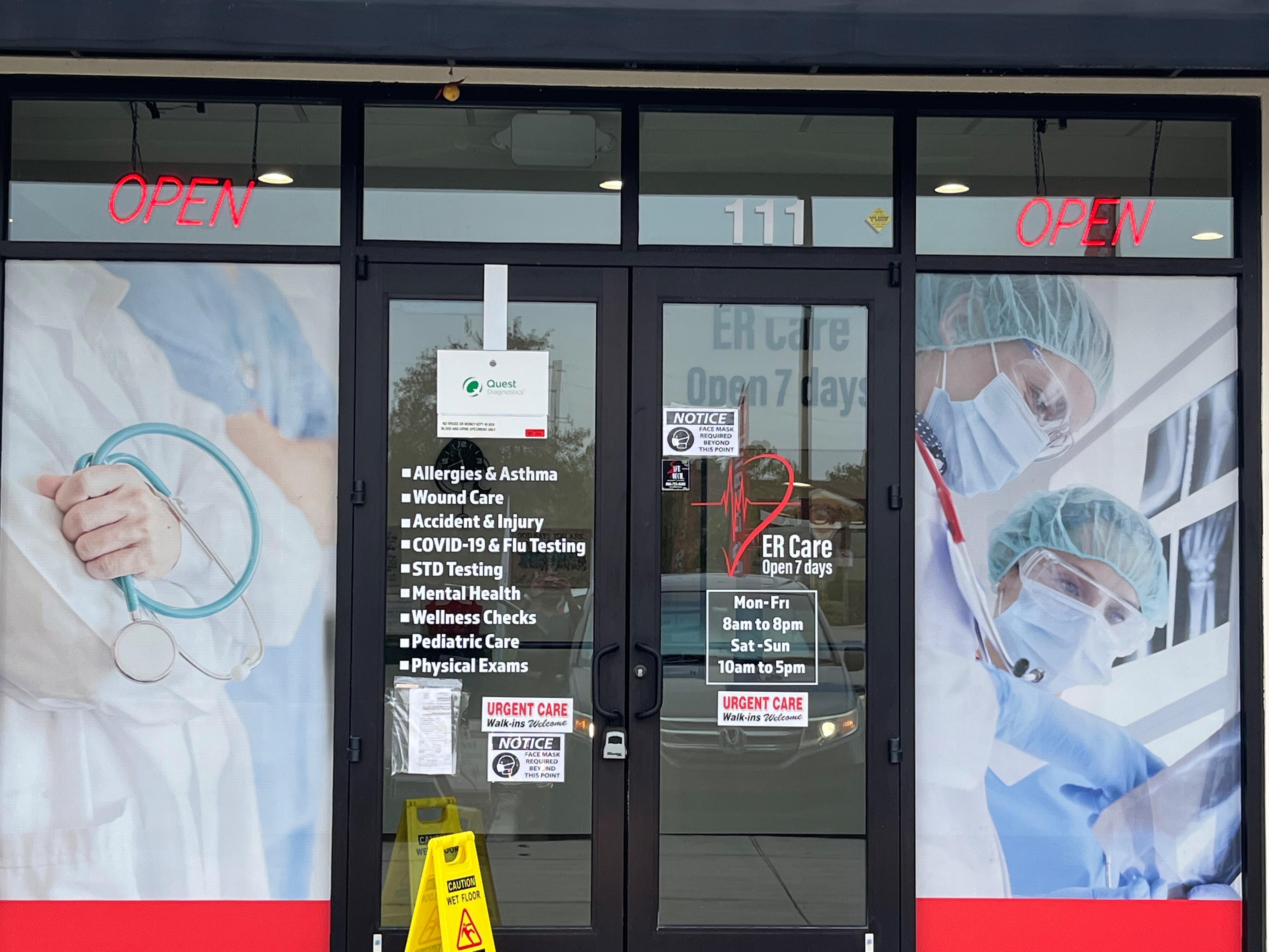 ER CARE- Walk-in Urgent Care-Chest Pain Center