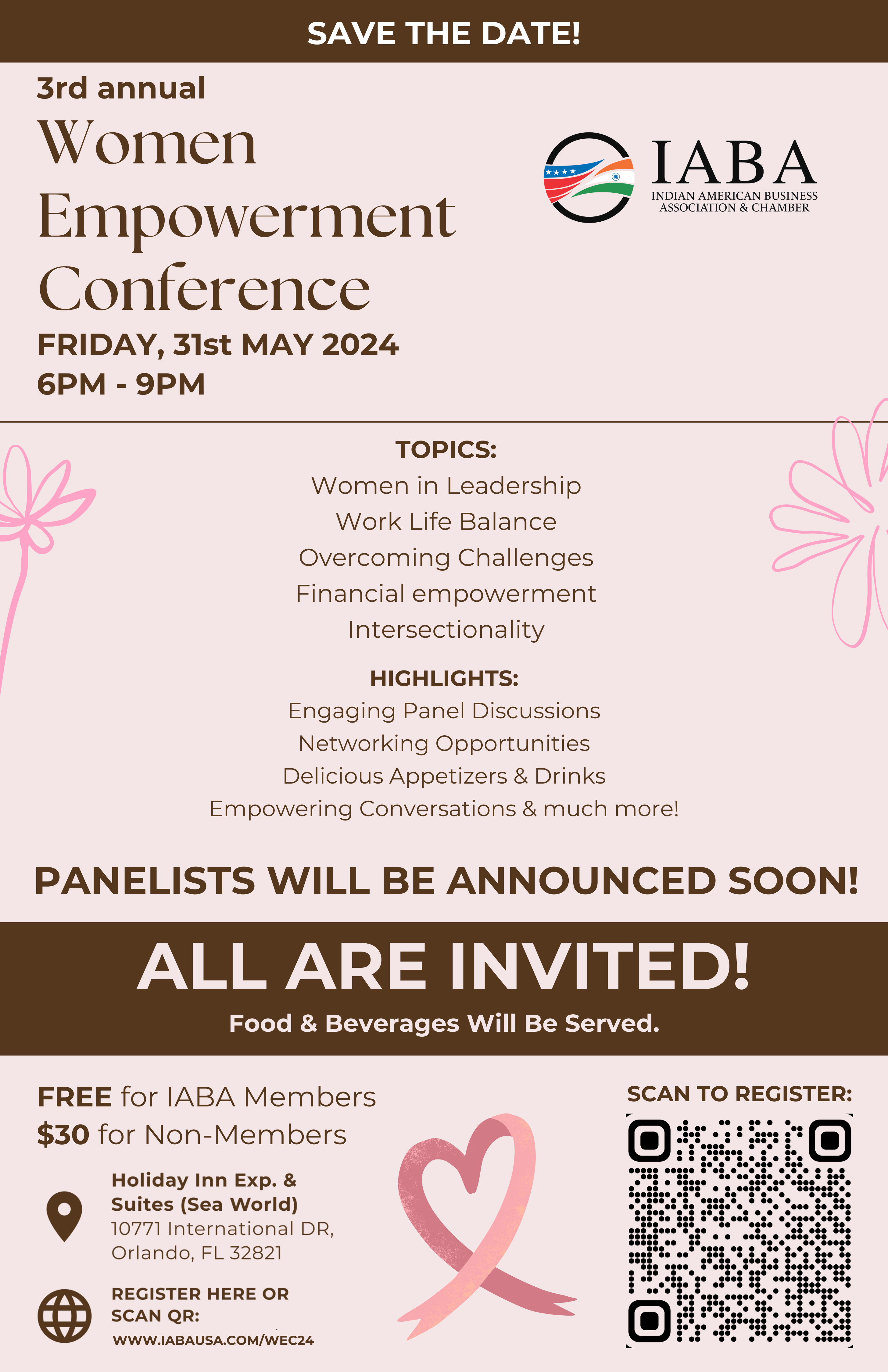 IABA- 2024 Women Empowerment Conference on 31st May, 2024