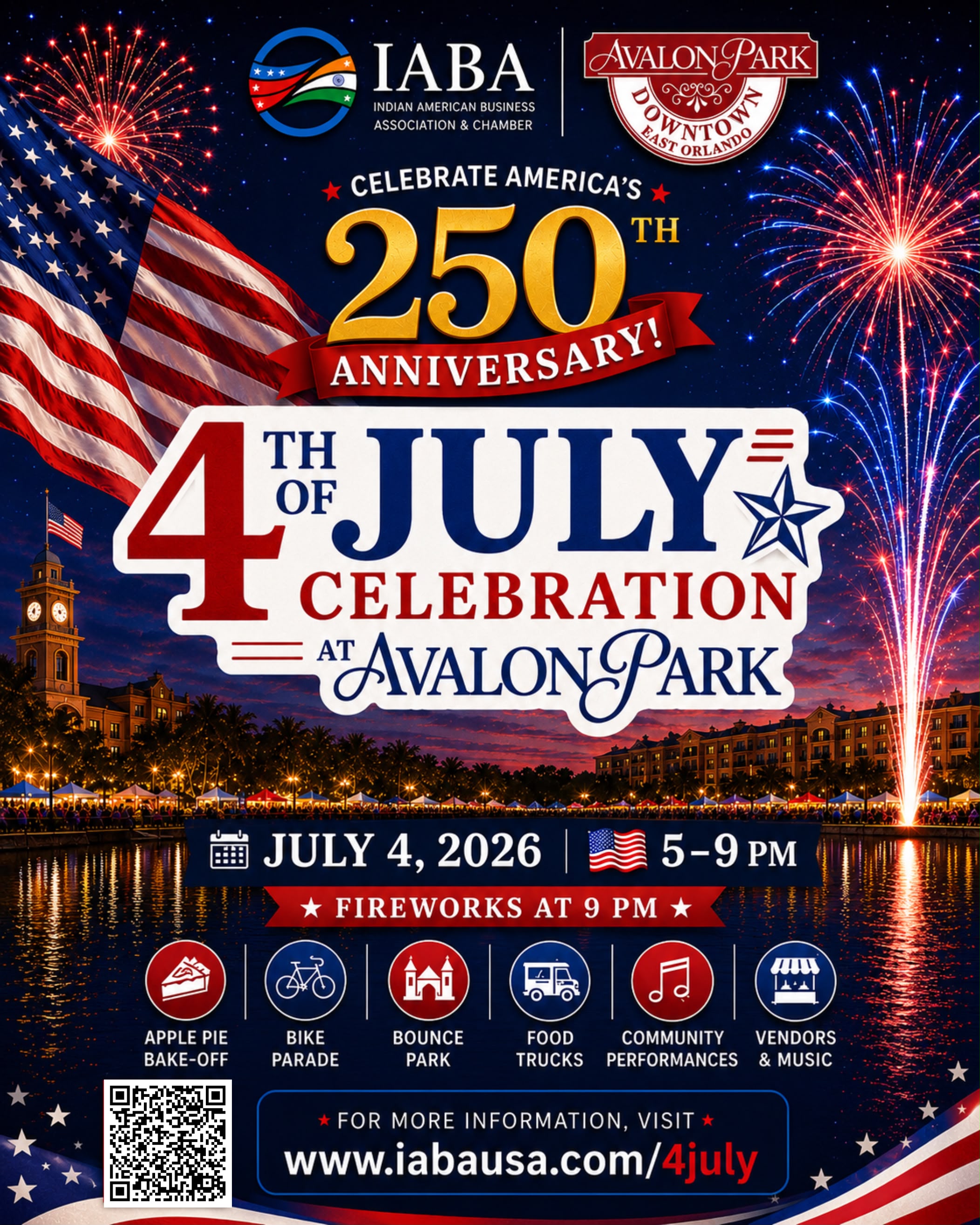 IABA - APG 4th Of July Celebrations at Avalon Park, Orlando