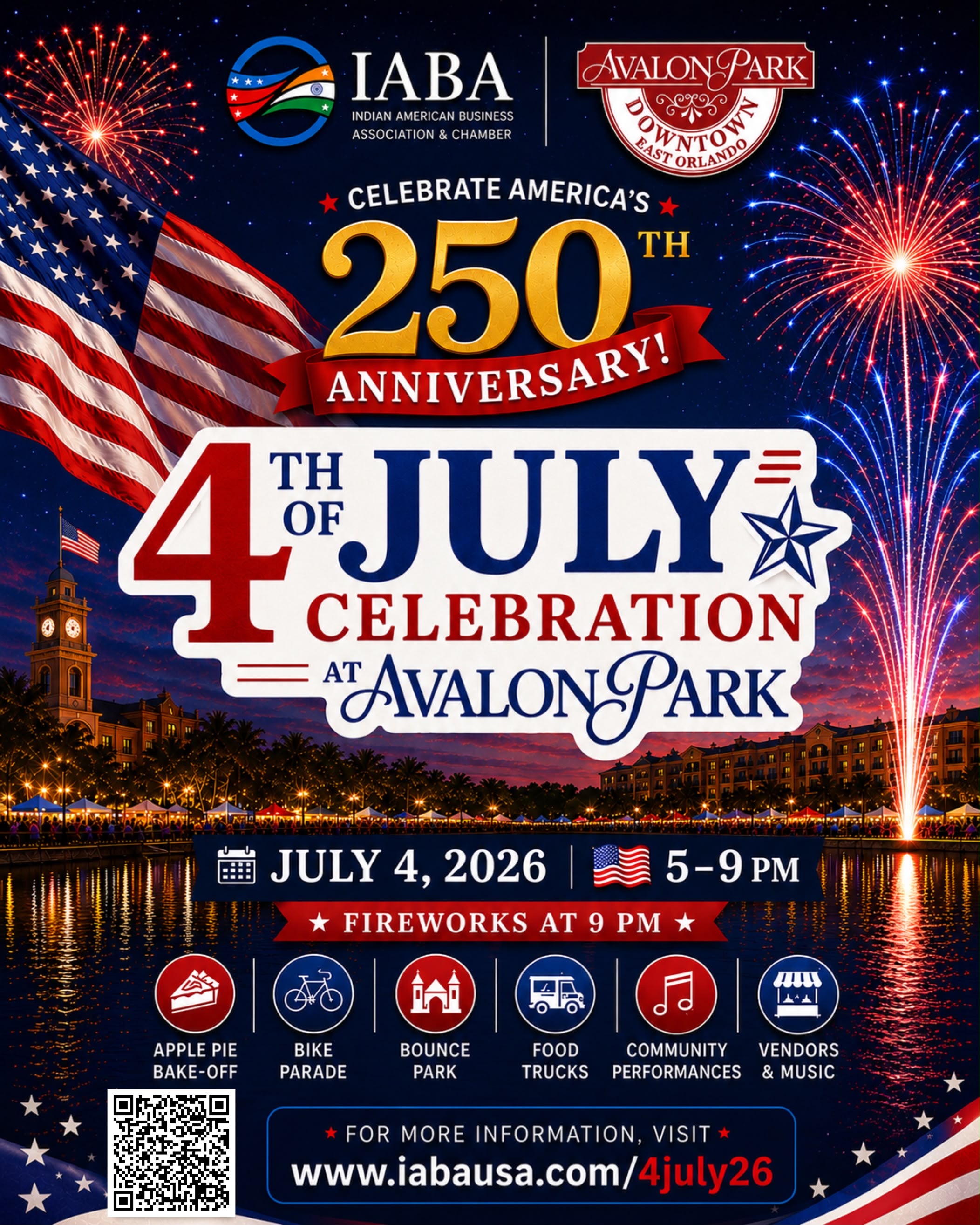 IABA - APG 4th Of July Celebrations at Avalon Park, Orlando