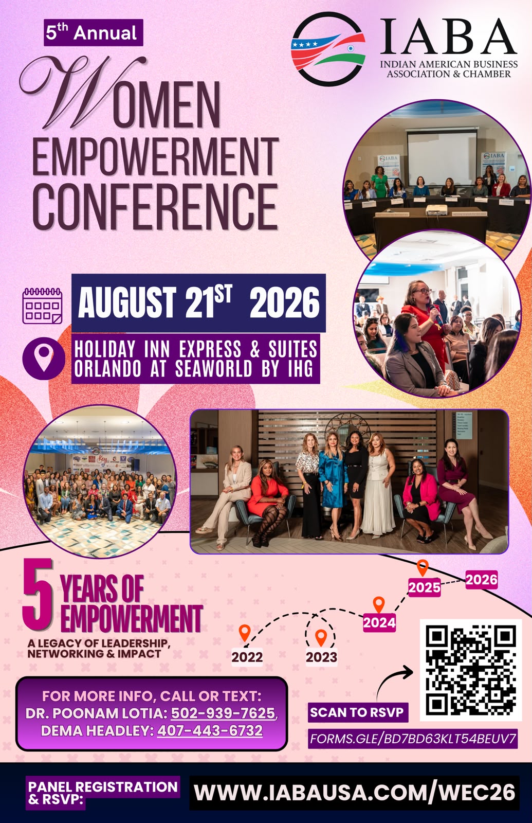 IABA- 5th Annual Women Empowerment Conference- Fri, 21st Aug, 2026