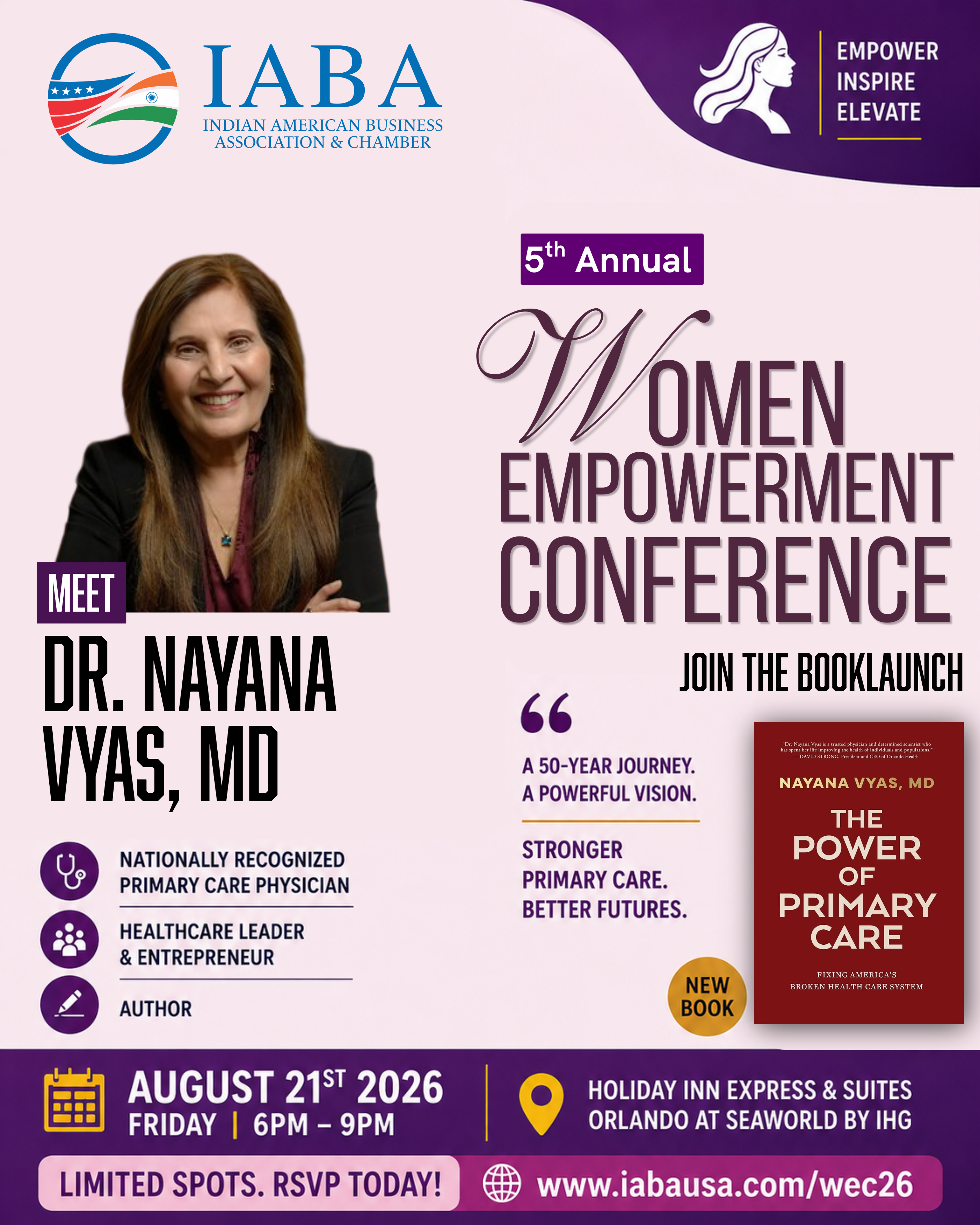 IABA- 5th Annual Women Empowerment Conference- Fri, 21st Aug, 2026