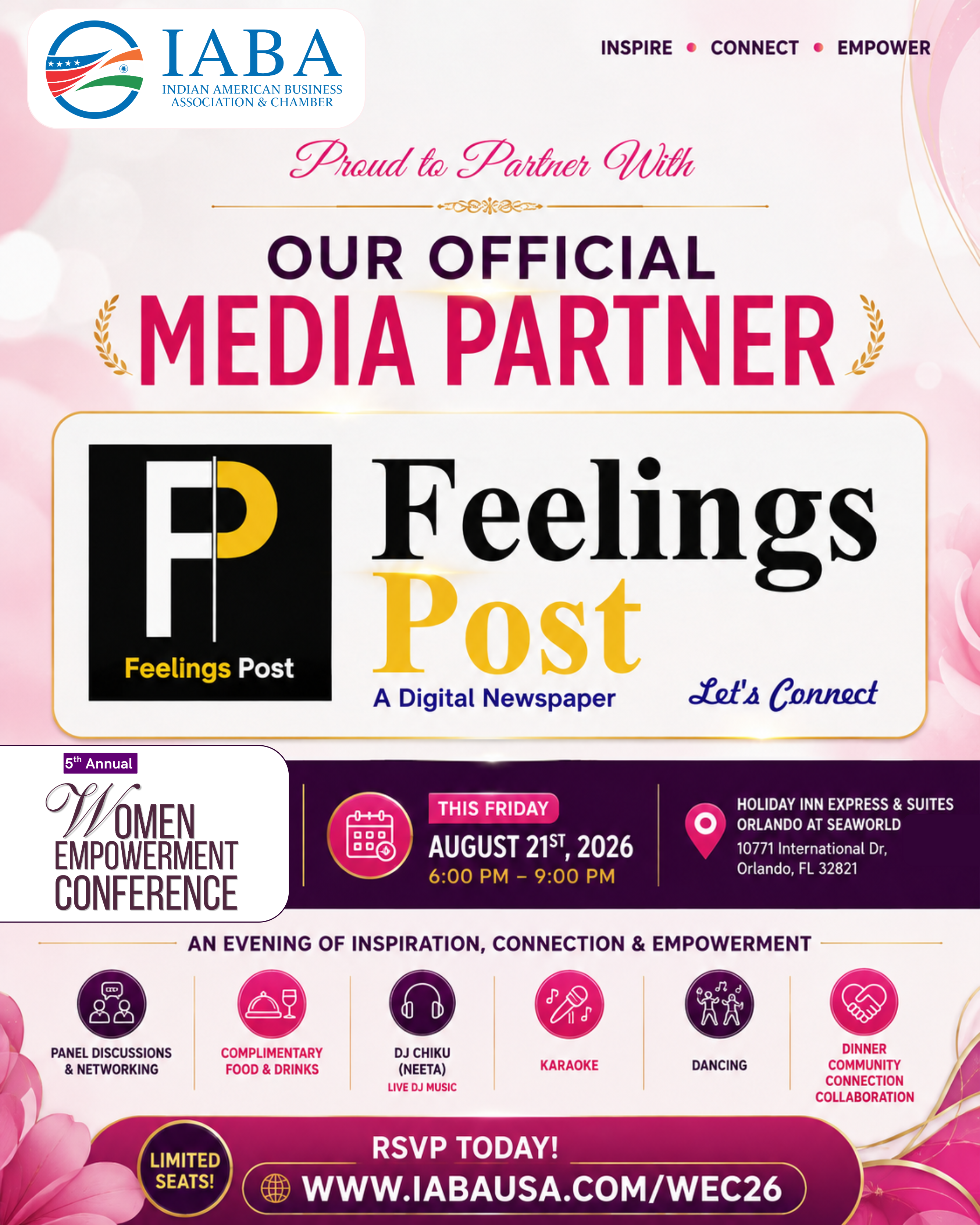 IABA- 5th Annual Women Empowerment Conference- Fri, 21st Aug, 2026
