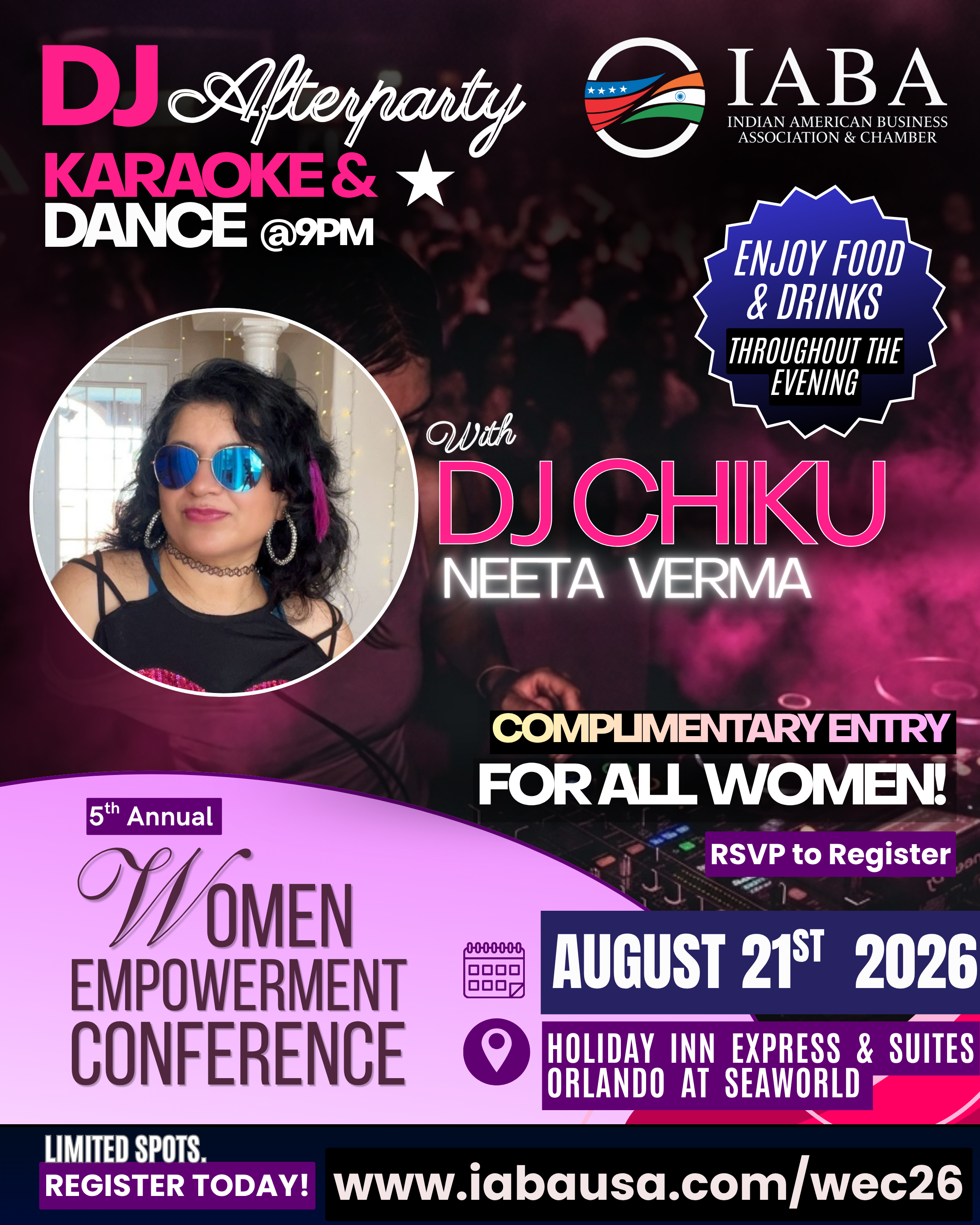 IABA- 5th Annual Women Empowerment Conference- Fri, 21st Aug, 2026