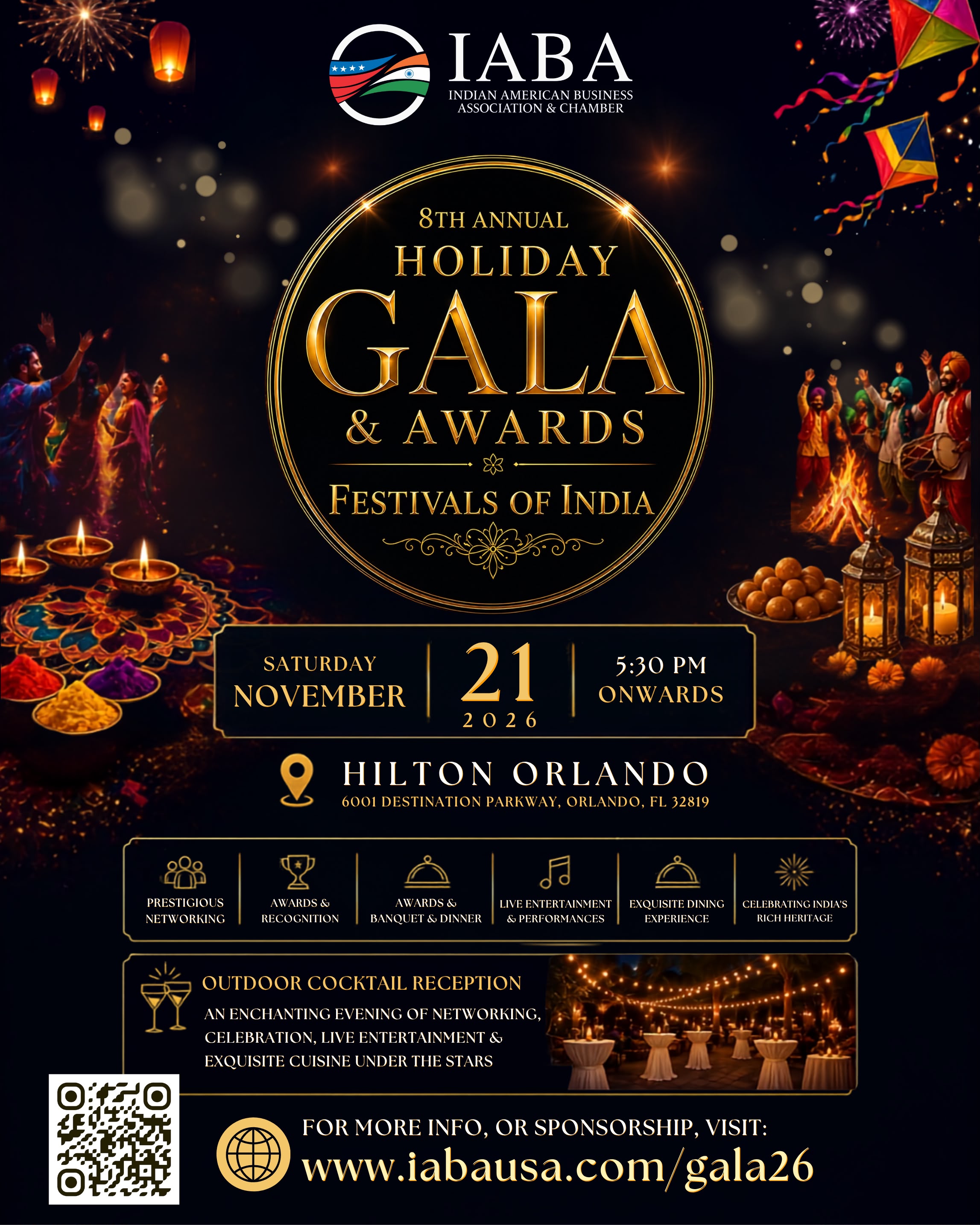 IABA 8th Annual Holiday Gala & Awards 2026 — Tickets & Sponsorships